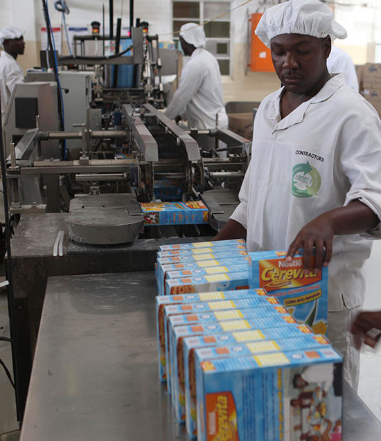 Nestle Zimbabwe commissions US2.5m cereal line Business Times
